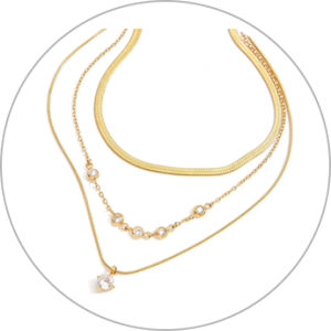 Collier à plusieurs rangs