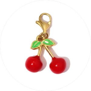 Breloques de fruits et perles