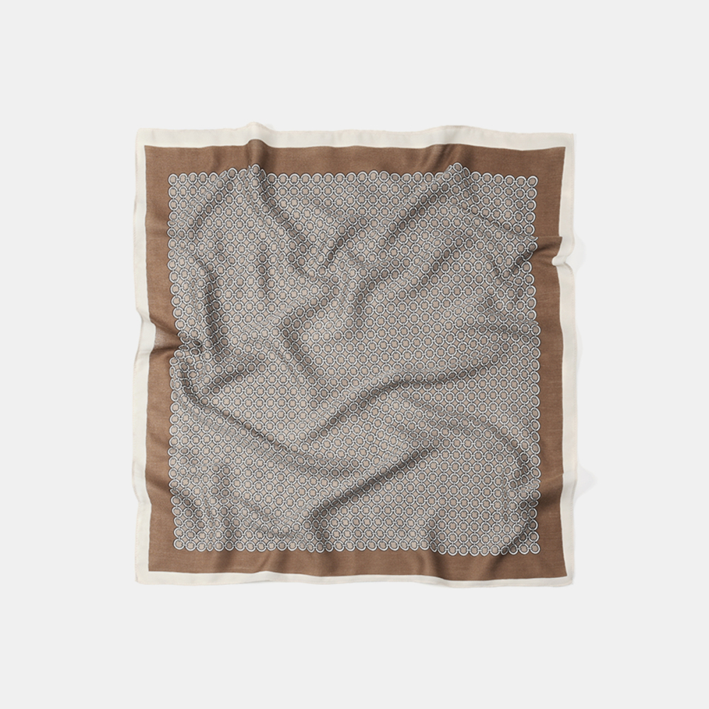 1 Bandana Vintage Rond En Polyester Image2