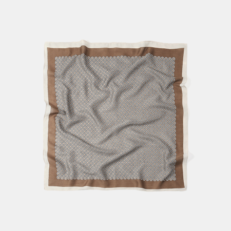 1 bandana vintage rond en polyester 2
