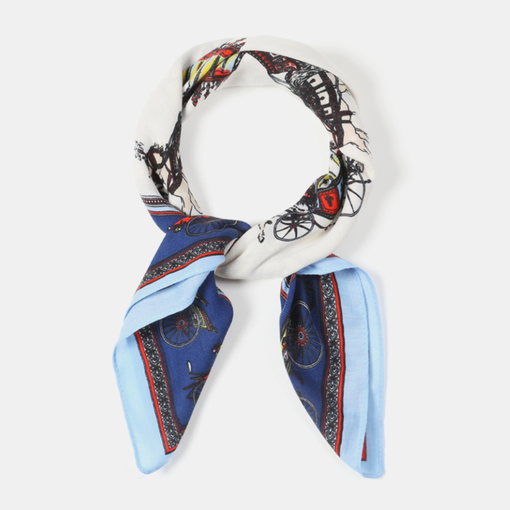 1 Bandana Luxueux En Polyester Style Calèche h5Image6
