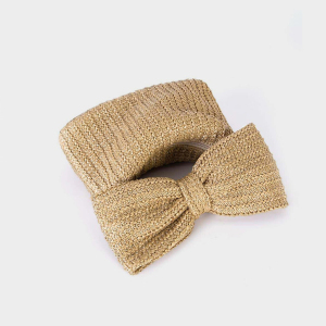 Pochettes Pour Femmes En Paille Tressée Avec Nœud Papillon, Style Parisien Chic h5 Image3
