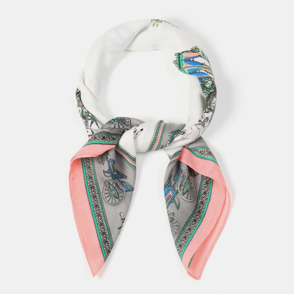 1 Bandana Luxueux En Polyester Style Calèche h5Image4