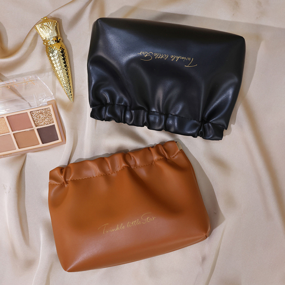 Trousses À Maquillage Simples En Pu Pour Femmes Image2