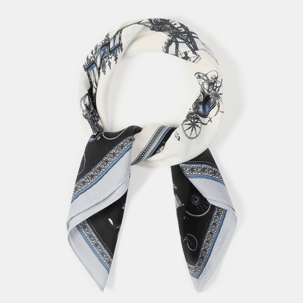 1 Bandana Luxueux En Polyester Style Calèche h5Image5