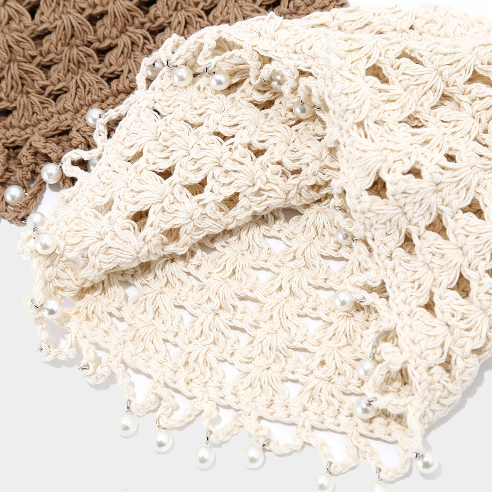 Bonnet Romantique Ajouré En Laine Pour Femme Image5