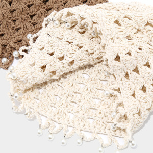 Bonnet Romantique Ajouré En Laine Pour Femme h5 Image5