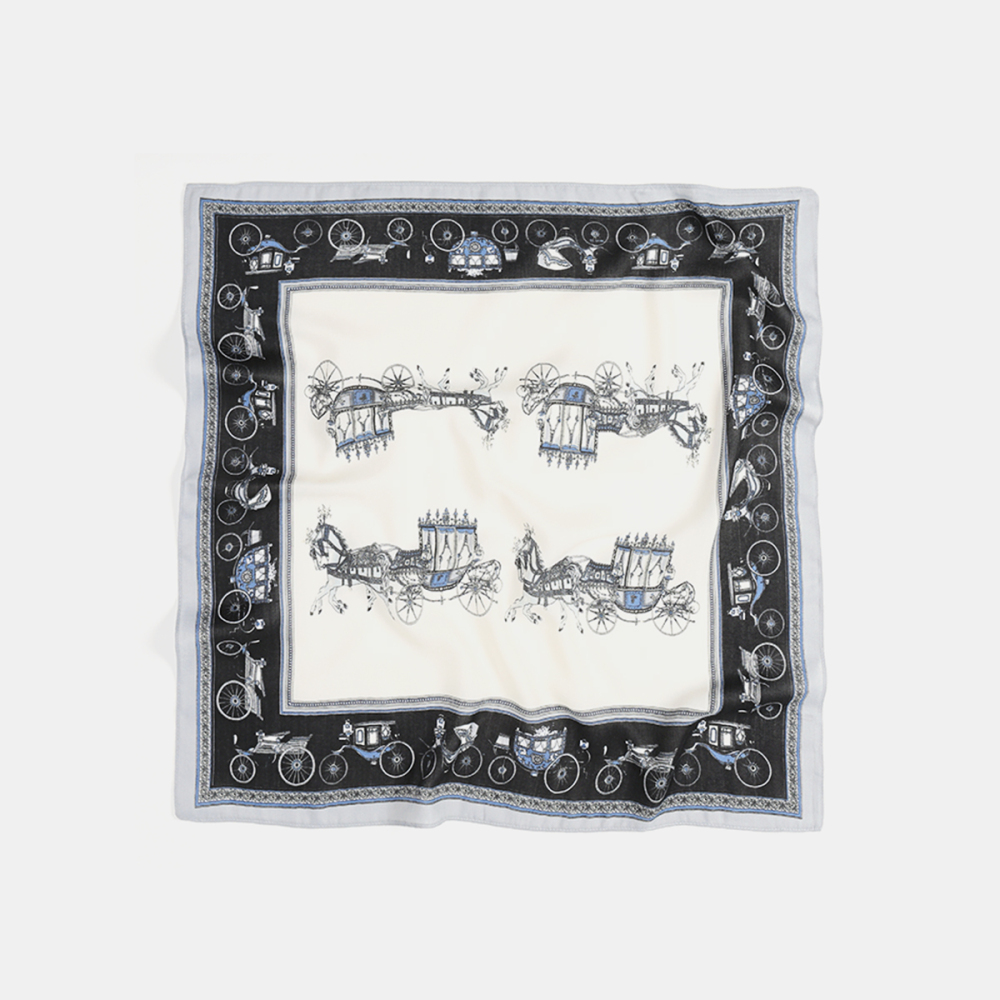 1 Bandana Luxueux En Polyester Style Calèche h5Image3