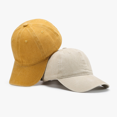 Casquette de baseball femme en coton uni simple