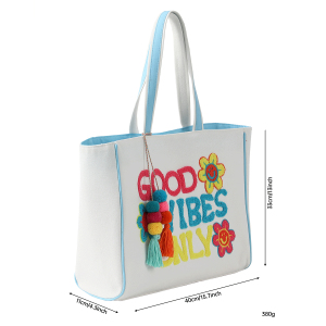 Sac Fourre-Tout En Toile À Nœud Papillon En Forme De Cœur (1 Pièce) h5 Image4
