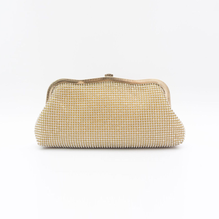 Pochettes de soirée pour femmes avec nœud papillon et strass 2
