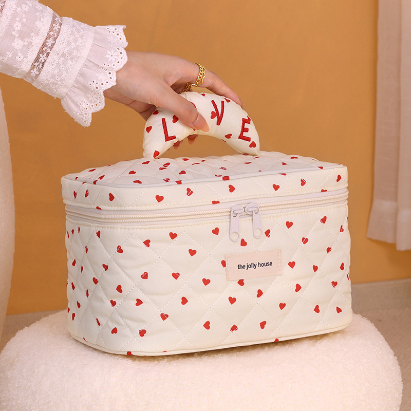 Trousses À Maquillage Sweet Heart Pour Femmes 