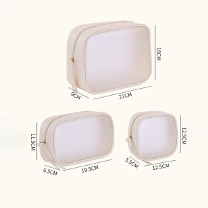 Trousses À Maquillage Pour Femmes En Pvc Uni Et Simple h5 Image5