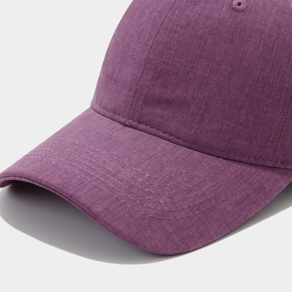Casquette De Baseball Unisexe Classique En Tissu Uni h5Image4