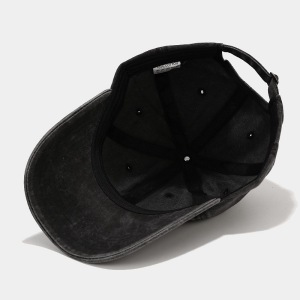 Casquette De Baseball Décontractée En Tissu Uni h5 Image4
