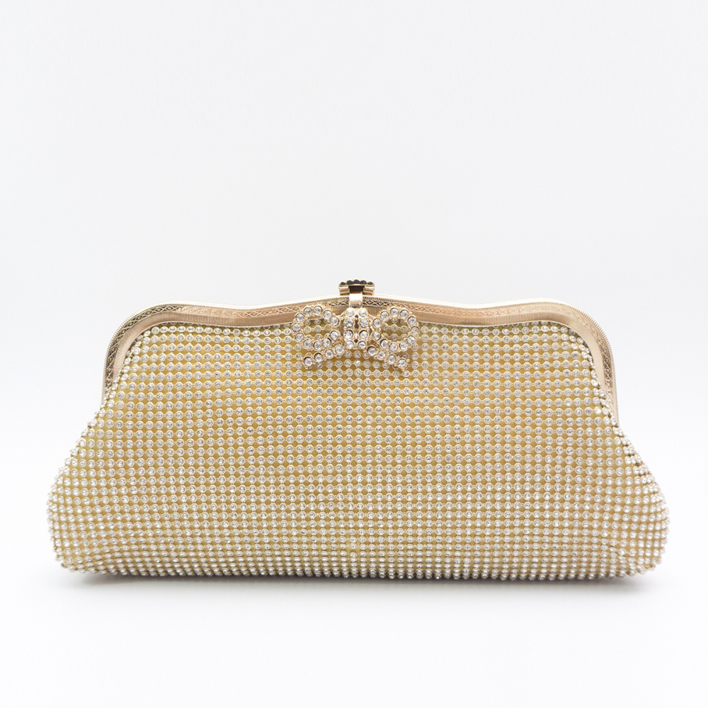 Pochettes De Soirée Pour Femmes Avec Nœud Papillon Et Strass 