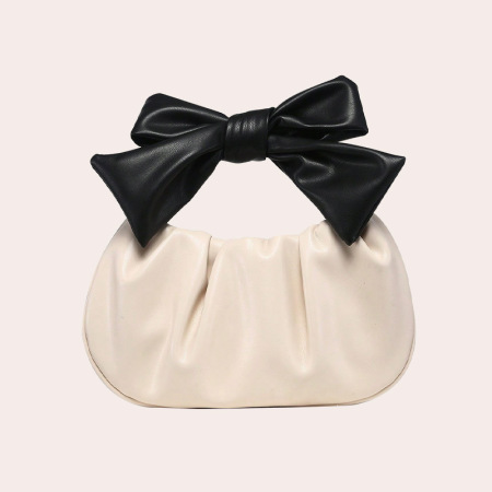 Sac à main femme en PU avec nœud papillon et oreiller 2