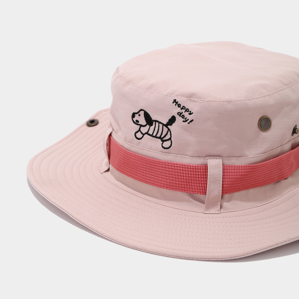Casquette De Randonnée En Tissu Brodée D'Un Adorable Chien Image5