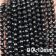 Perles à facettes en agate noire Image10