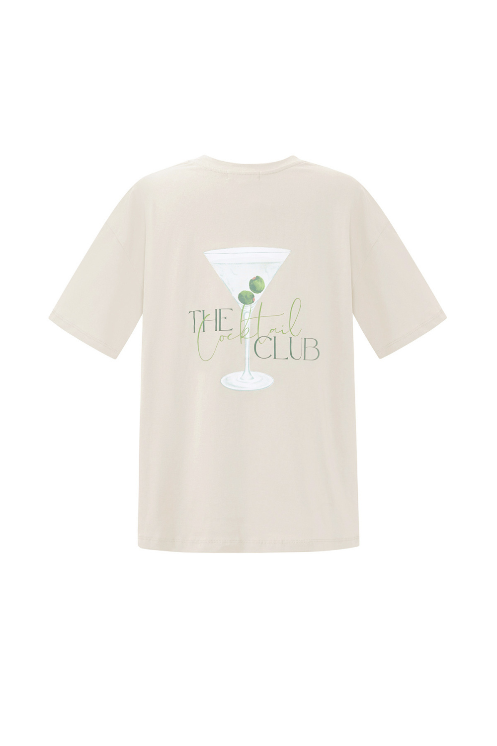 Coton Tricoté T-Shirt Femme Casual Lettres Image3
