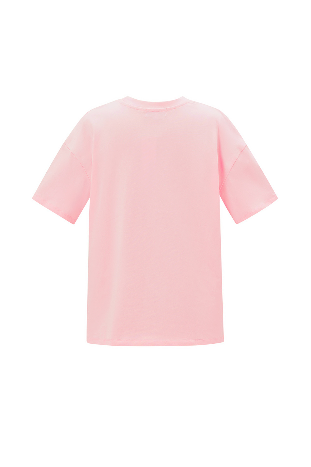 Coton Tricoté T-Shirt Femme Casual Couleur Unie h5Image3
