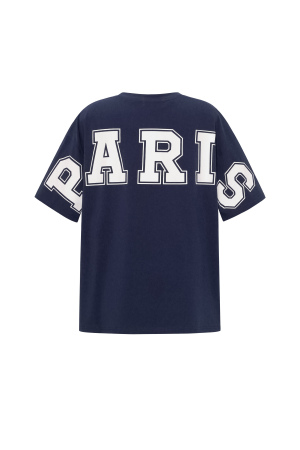 Cotton T-Shirt Femme Casual Letters h5 Image3