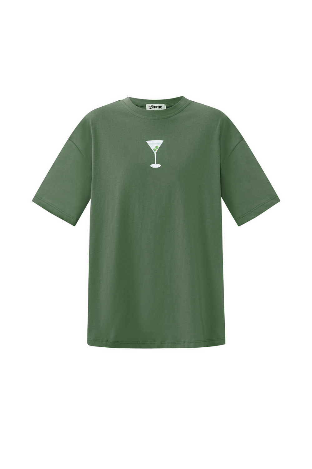 Coton Tricoté T-Shirt Femme Casual Lettres Image10