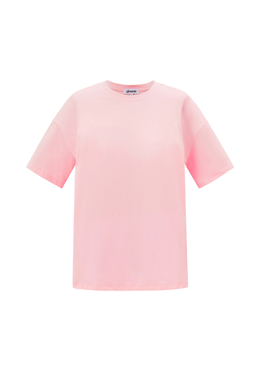 Coton Tricoté T-Shirt Femme Casual Couleur Unie