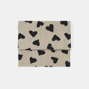 Écharpe D'Hiver Simple En Polyester Avec Motif Cœur (1 Pièce) h5 Image2