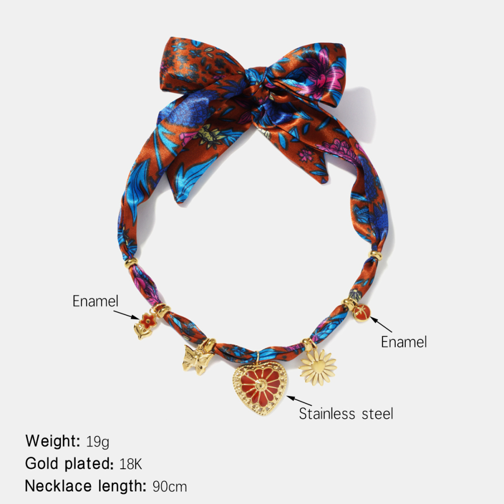 Colliers Avec Pendentif Cœur En Acier Inoxydable Étanche 