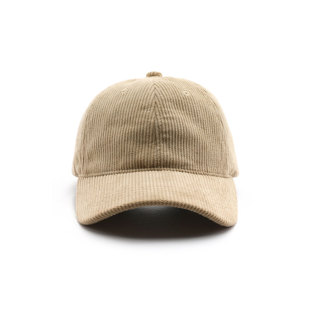 Casquette de baseball décontractée en velours côtelé dégradé de couleurs, 1 pièce 2