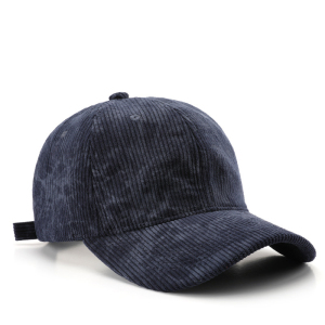 Casquette De Baseball Décontractée En Velours Côtelé Dégradé De Couleurs, 1 Pièce h5