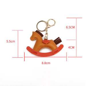 1 Porte-Clés Cheval Mignon En Pu h5 Image3