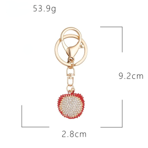 1 Porte-Clés En Alliage De Litchi h5 Image2
