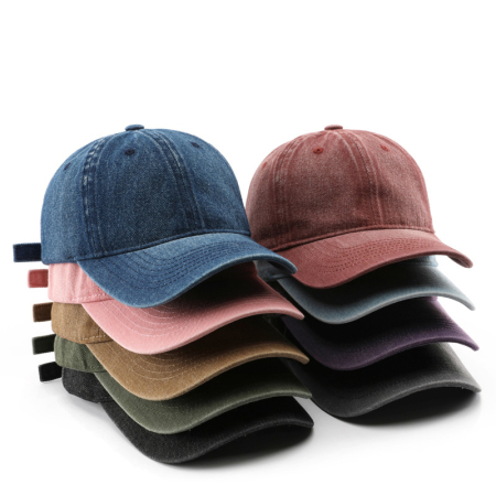 Casquette de baseball décontractée en jean 1 pièce
