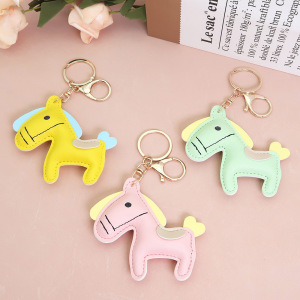 1 Porte-Clés Cheval Mignon En Pu h5 Image2