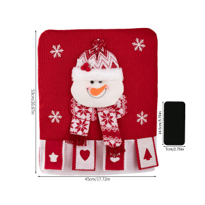 Housse De Chaise Décorative De Noël 1 Pièce h5 Image4