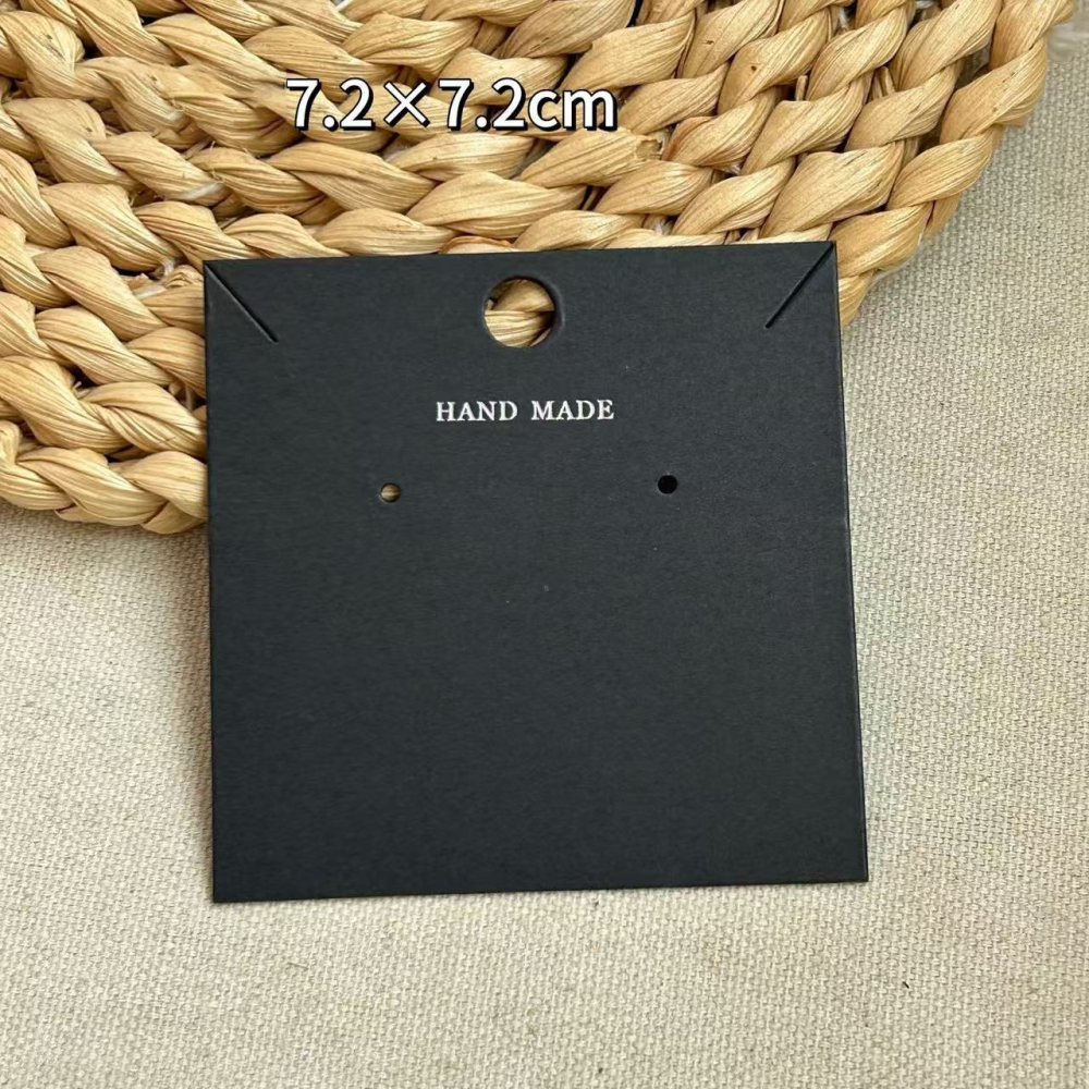 Cartes D'Emballage De Bijoux Avec Logo Personnalisé Disponible 