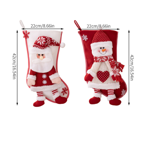 1 Jolie Chaussette Décorative De Noël h5 Image4