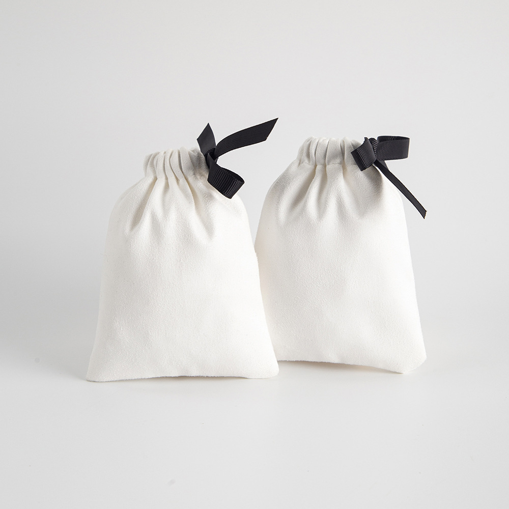 1 Pochette À Bijoux En Coton Uni h5Image2