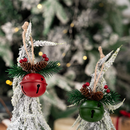 Pendentif Cloche De Sapin De Noël