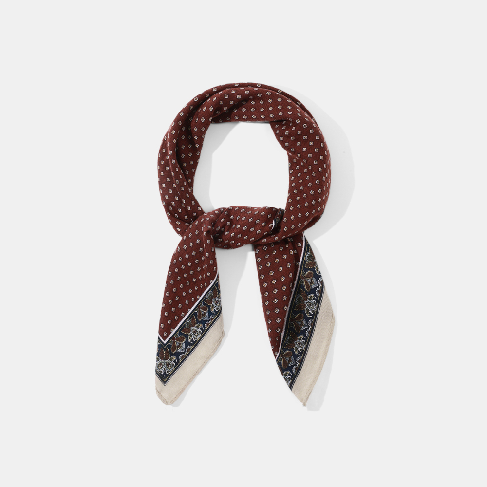 1 Superbe Bandana À Motif Cachemire Image2