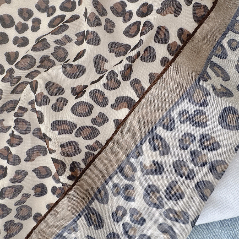 Bandana À Motif Léopard Rétro 1 Pièce h5Image5