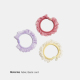 Élastique à cheveux n° 4 - blanc - rose - violet Image2