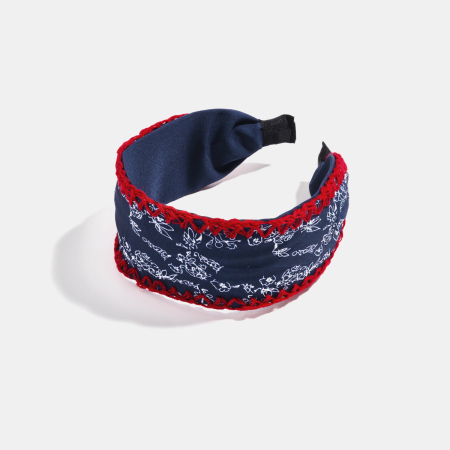 Chouchous en tissu à fleurs rétro de la série classique