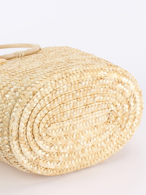 Sac Cabas Femme En Paille Tressée À Fleurs Style Vacances h5 Image3