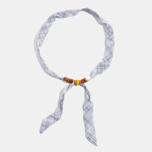 Colliers En Tissu À Perles Et Fleurs, Collection Simple Series Casual h5 Image2