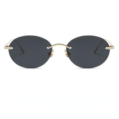 Lunettes de soleil pour femmes, collection Simple Series, élégantes, unies et à dégradé.