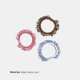 Élastique à cheveux n° 5 - bleu - rose - marron Image3