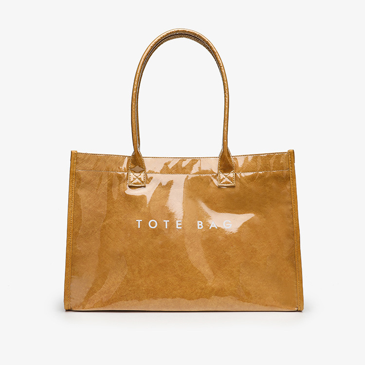 Sac Fourre-Tout En Papier Kraft Simple Et De Grande Capacité, Thème Repos